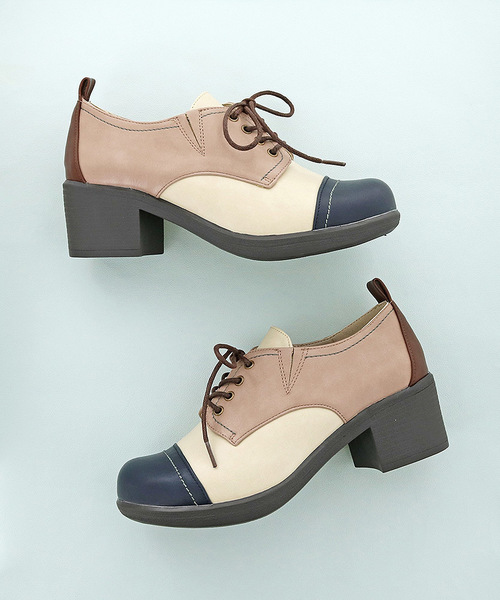byあしながおじさん(バイアシナガオジサン)の「レースアップシューズ 8980437(ドレスシューズ・レディース・ブラック/ダークブラウン/ブラウン/マルチ/ネイビー/キャメル/アッシュブラウン/ライトブラウン・22.5cm/23.5cm/24.5cm/23.0cm/24.0cm/25.0cm/22.0cm/25.5cm)」の6枚目の写真