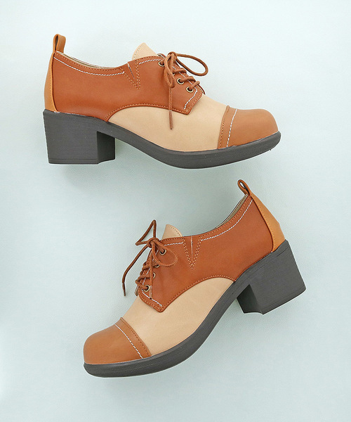 byあしながおじさん(バイアシナガオジサン)の「レースアップシューズ 8980437(ドレスシューズ・レディース・ブラック/ダークブラウン/ブラウン/マルチ/ネイビー/キャメル/アッシュブラウン/ライトブラウン・22.5cm/23.5cm/24.5cm/23.0cm/24.0cm/25.0cm/22.0cm/25.5cm)」の7枚目の写真