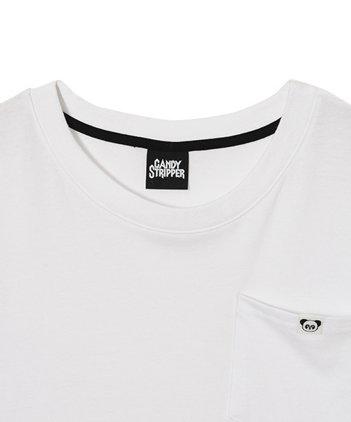 Candy Stripper（キャンディストリッパー）の「CND L/S Tシャツ（Tシャツ/カットソー・レディース・ブラック/パープル/オフホワイト・2）」の5枚目の写真