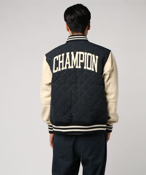 Champion（チャンピオン）の「【Champion/チャンピオン】メンズ キャンパス ベースボールジャケット（その他アウター・メンズ・ブラック/ダークネイビー・LARGE/X-LARGE/MEDIUM）」の3枚目の写真