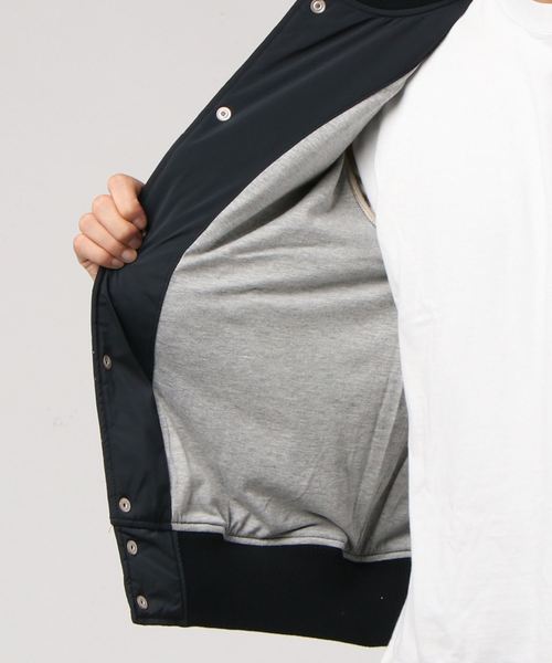 Champion（チャンピオン）の「【Champion/チャンピオン】メンズ キャンパス ベースボールジャケット（その他アウター・メンズ・ブラック/ダークネイビー・LARGE/X-LARGE/MEDIUM）」の5枚目の写真