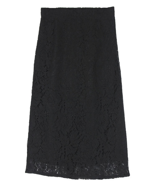 UR'S（ユアーズ）の「ﾚｰｽﾀｲﾄｽｶｰﾄ（スカート・レディース・ブラック/グレー/ブラウン/ネイビー/ライトブルー/ホワイト/オリーブ/チャコール/オフホワイト/ライトグリーン/ブルー・S/M/L）」の14枚目の写真