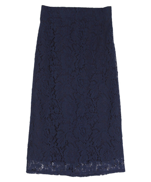 UR'S（ユアーズ）の「ﾚｰｽﾀｲﾄｽｶｰﾄ（スカート・レディース・ブラック/グレー/ブラウン/ネイビー/ライトブルー/ホワイト/オリーブ/チャコール/オフホワイト/ライトグリーン/ブルー・S/M/L）」の12枚目の写真