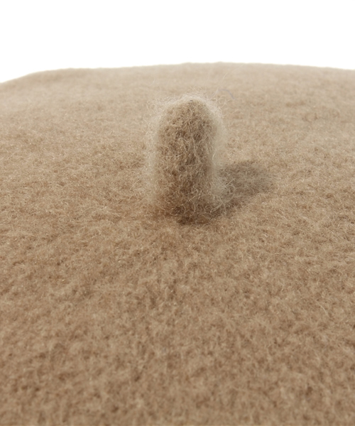 NANO universe（ナノユニバース）の「ANYTRA/NU/カラーウールベレー帽（ハンチング/ベレー帽・レディース・ボルドー/ブラック/ベージュ/グレー/ブルー・FREE）」の6枚目の写真