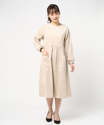 Ehka Sopo エヘカソポ の コーデュロイポケットワンピース ワンピース Wear