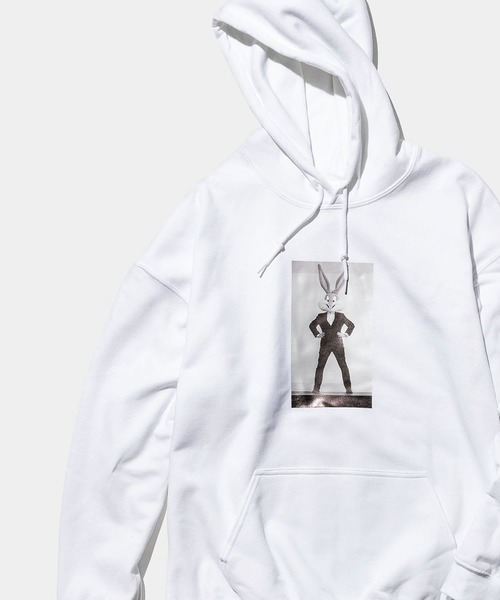 ROOPTOKYO（ループトウキョウ）の「NEGA/ネガ by SURF/BRAND LOONYTUNES Photo Hoody（パーカー・メンズ・ホワイト/ブラック/グレー・S/M/L/XL/XXL）」の2枚目の写真