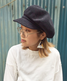 polcadot | クリスピー キャスケット/大きめ メッシュ キャスケット(キャスケット)