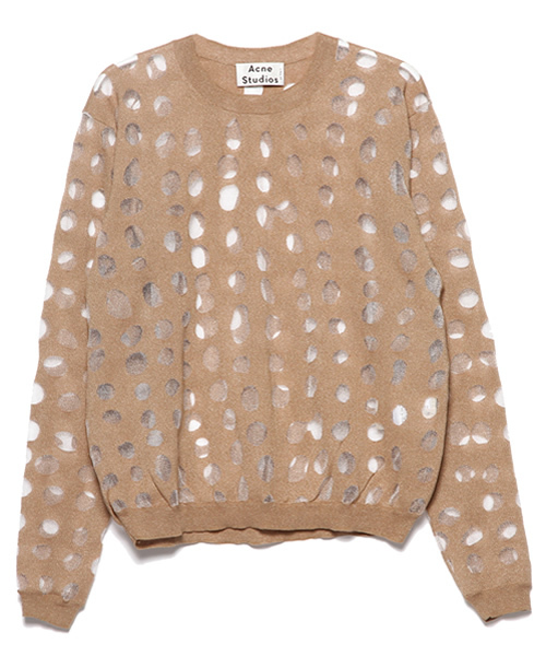 ACNE（アクネ）の「Ninah Dots PSS14（ニット/セーター）」 - WEAR