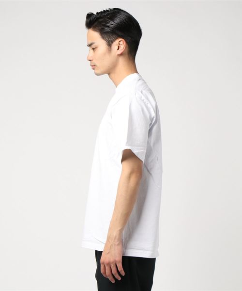 PRO CLUB （プロクラブ）の「PROCLUB クルーネックヘビーウェイトTシャツ（Tシャツ/カットソー・メンズ・ホワイト/ネイビー/グレー/ブラック・L/M/S/XL）」の6枚目の写真