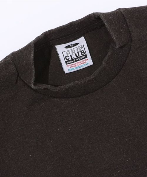 PRO CLUB （プロクラブ）の「PROCLUB クルーネックヘビーウェイトTシャツ（Tシャツ/カットソー・メンズ・ホワイト/ネイビー/グレー/ブラック・L/M/S/XL）」の22枚目の写真