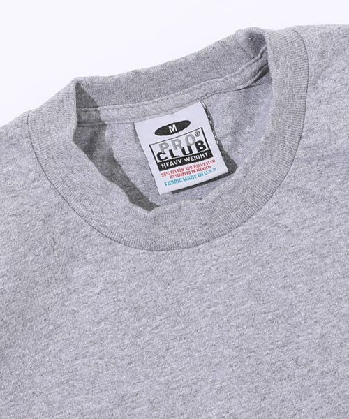 PRO CLUB （プロクラブ）の「PROCLUB クルーネックヘビーウェイトTシャツ（Tシャツ/カットソー・メンズ・ホワイト/ネイビー/グレー/ブラック・L/M/S/XL）」の15枚目の写真