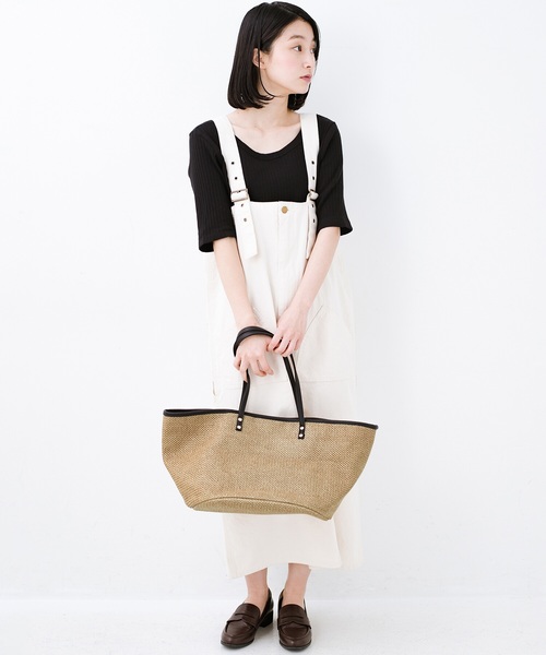 ピクニックにも毎日のおともにも ざっくり入って便利な大きめトートバッグ トートバッグ Haco ハコ のファッション通販 Zozotown