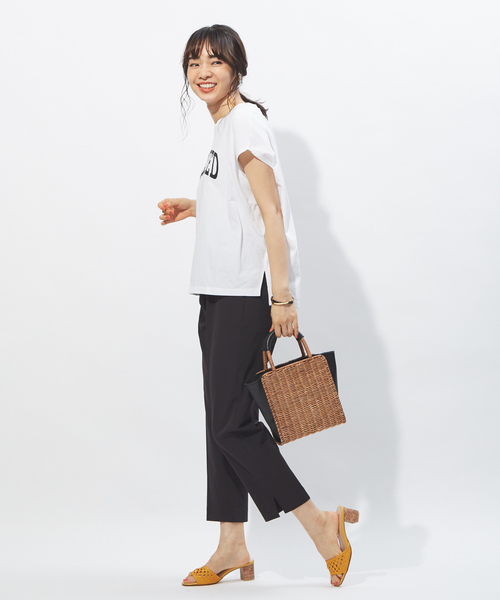 Au BANNISTER(オゥバニスター)の「【WEB限定】メッシュ編みミュールサンダル(サンダル・レディース・ブラック/イエロー/グリーン・S/M/L)」の11枚目の写真