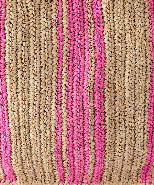 NOLLEY’S（ノーリーズ）の「【VIORAd' ORO/ヴィオラドーロ】ラフィアストライプかごバッグ（かごバッグ・レディース・ピンク系その他3/ブラック系その他3・FREE）」の11枚目の写真