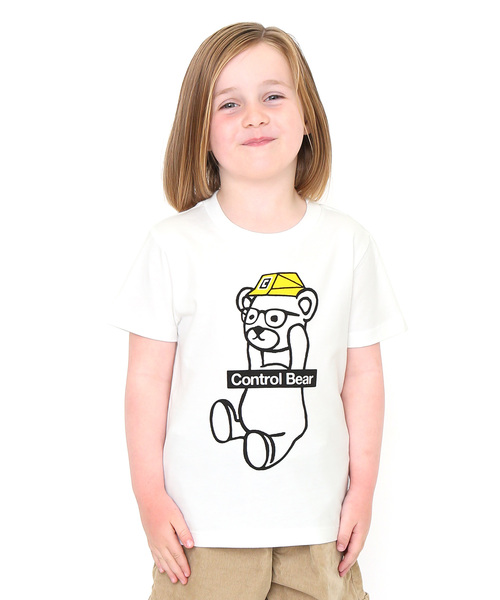 コラボレーションキッズtシャツ Arコントロールベア Ar三兄弟 ホワイト Tシャツ カットソー Design Tshirts Store Graniph デザイン ティーシャツ ストア グラニフ のファッション通販 Zozotown