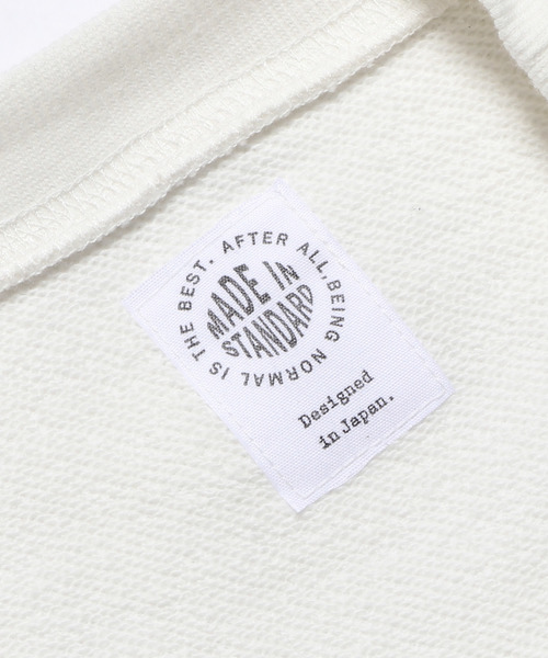 made in standard （メイドインスタンダード）の「made in standard/メイドインスタンダード  ヘビーウエイトビッグシルエットスウェット(トレーナー)（スウェット・レディース・ブラック/ベージュ/パープル/ブラウン/オフホワイト・FREE）」の13枚目の写真