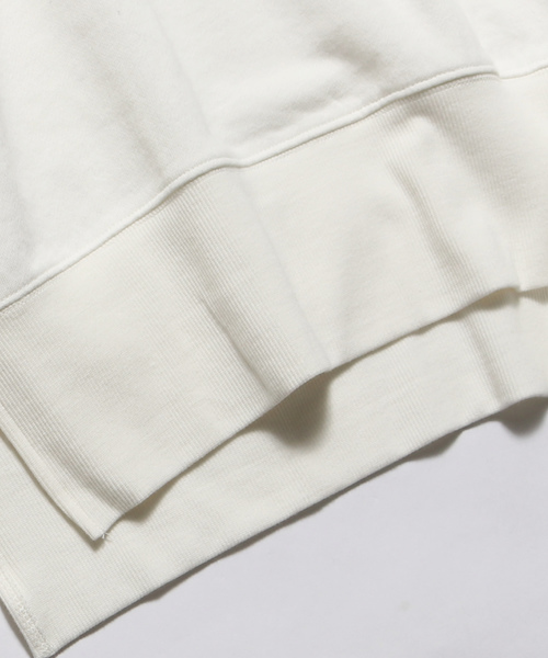 made in standard （メイドインスタンダード）の「made in standard/メイドインスタンダード  ヘビーウエイトビッグシルエットスウェット(トレーナー)（スウェット・レディース・ブラック/ベージュ/パープル/ブラウン/オフホワイト・FREE）」の8枚目の写真