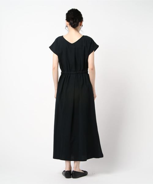 rps（アールピーエス）の「ドロスト前後２ＷＡＹワンピース（ワンピース・レディース・ブラック/ベージュ/アイボリー・M）」の13枚目の写真