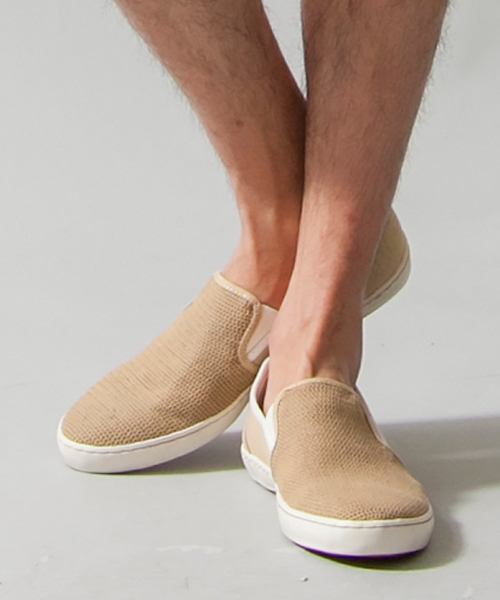 BEAUTY&YOUTH UNITED ARROWS（ビューティーアンドユースユナイテッドアローズ）の「BY コットンメッシュ スリッポン/スニーカー◆（スニーカー・メンズ・ブラック/ネイビー/ベージュ/その他1・27cm/25cm/26cm/28cm）」の8枚目の写真