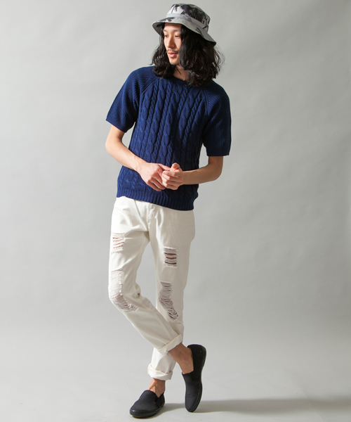 BEAUTY&YOUTH UNITED ARROWS（ビューティーアンドユースユナイテッドアローズ）の「BY コットンメッシュ スリッポン/スニーカー◆（スニーカー・メンズ・ブラック/ネイビー/ベージュ/その他1・27cm/25cm/26cm/28cm）」の9枚目の写真