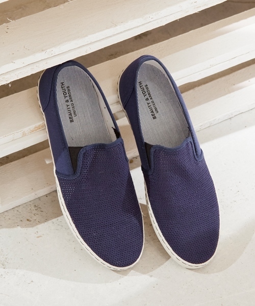 BEAUTY&YOUTH UNITED ARROWS（ビューティーアンドユースユナイテッドアローズ）の「BY コットンメッシュ スリッポン/スニーカー◆（スニーカー・メンズ・ブラック/ネイビー/ベージュ/その他1・27cm/25cm/26cm/28cm）」の17枚目の写真