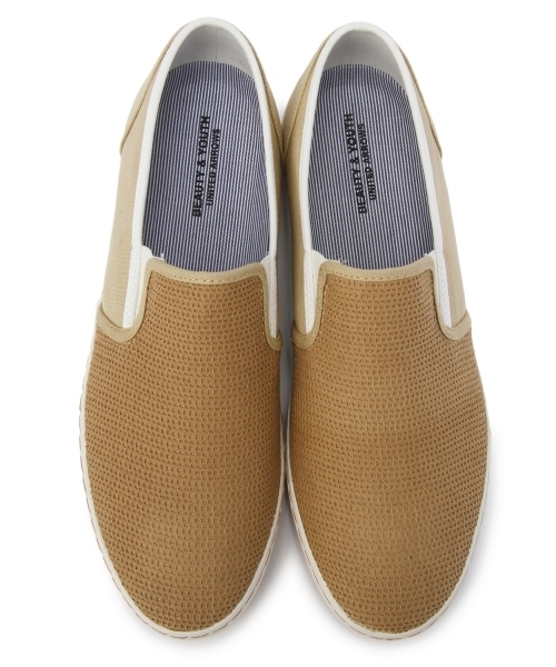 BEAUTY&YOUTH UNITED ARROWS（ビューティーアンドユースユナイテッドアローズ）の「BY コットンメッシュ スリッポン/スニーカー◆（スニーカー・メンズ・ブラック/ネイビー/ベージュ/その他1・27cm/25cm/26cm/28cm）」の14枚目の写真
