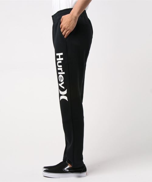 Hurley （ハーレー）の「M OAO TRACKPANT/ハーレー スウェットパンツ トラックパンツ ロゴ / ワンマイルウェア / ルームウェア（スウェットパンツ・メンズ・ブラック/ヘザーグレー・SMALL/MEDIUM/LARGE）」の4枚目の写真