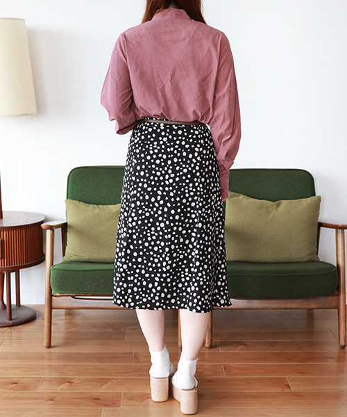 PairPair（ペアペア）の「ロングカフススタンドカラーシャツ（シャツ/ブラウス・レディース・アイボリー/モカ/スモークピンク・FREE）」の20枚目の写真