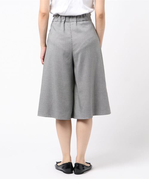 12Twelve Agenda（トゥエルブ　アジェンダ）の「レトロチェックキュロット（その他パンツ・レディース・グレー/レッド・S/M）」の3枚目の写真