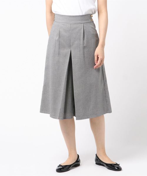 12Twelve Agenda（トゥエルブ　アジェンダ）の「レトロチェックキュロット（その他パンツ・レディース・グレー/レッド・S/M）」の6枚目の写真