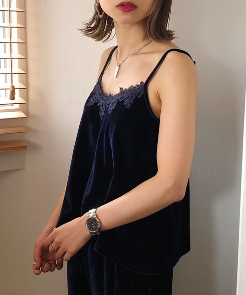 bijorie（ビジュリィ）の「【bijorie × Hinechi プロデュースアイテム】3pieceベロアルームウェア（カーディガン/ボレロ・レディース・ライトブラウン/ダークネイビー・FREE）」の21枚目の写真