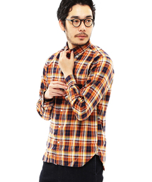 BEAMS PLUS | BEAMS PLUS / オックスフォード ボタンダウン チェックシャツ 14A/W(シャツ/ブラウス)