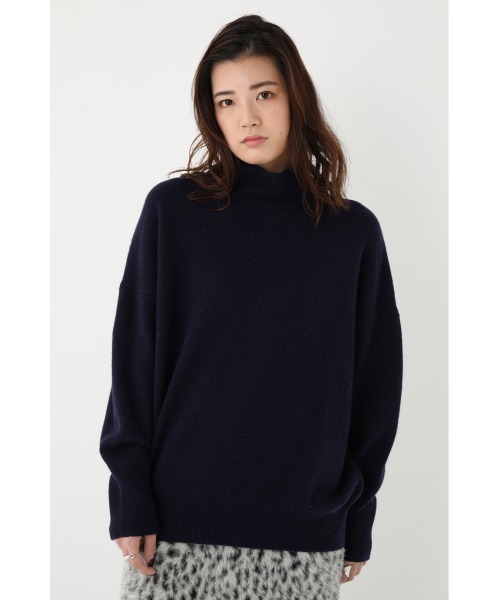 ルーズボトルネックニットトップス ニット セーター Sheltter Original シェルターオリジナル のファッション Sheltter ニット セーター セール 肌触りがいい の ニット セーター