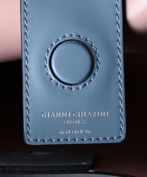 ジャンニ キアリーニ ショルダーバッグ レディース ライトブルー GIANNI CHIARINI（ジャンニ キアリーニ）の「＜GIANNI CHIARINI