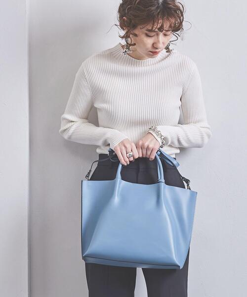 ジャンニ キアリーニ ショルダーバッグ レディース ライトブルー GIANNI CHIARINI（ジャンニ キアリーニ）の「＜GIANNI CHIARINI