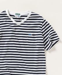 LACOSTE | SHIPS any×LACOSTE: 別注 ポケット Ｖネック Ｔシャツ◇(Tシャツ/カットソー)