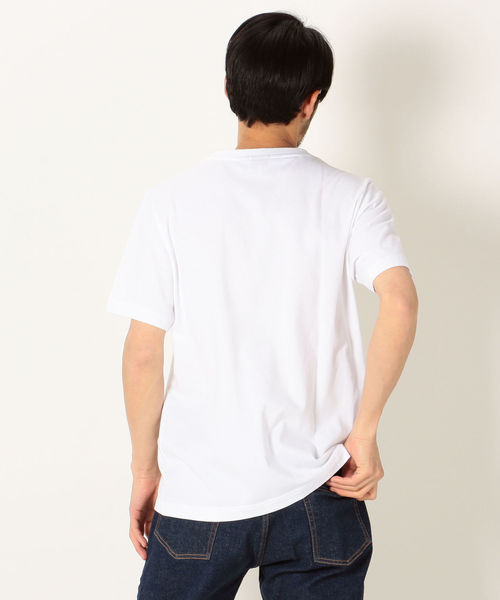 LACOSTE（ラコステ）の「SHIPS any×LACOSTE: 別注 ポケット Ｖネック Ｔシャツ（Tシャツ/カットソー・メンズ・ホワイト/ブラック/ベージュ/ブルー・1/2/4/3/5）」の8枚目の写真