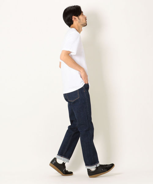 LACOSTE（ラコステ）の「SHIPS any×LACOSTE: 別注 ポケット Ｖネック Ｔシャツ（Tシャツ/カットソー・メンズ・ホワイト/ブラック/ベージュ/ブルー・1/2/4/3/5）」の10枚目の写真