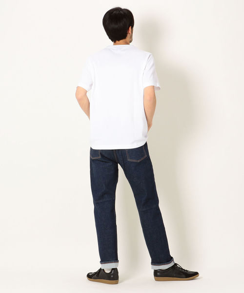 LACOSTE（ラコステ）の「SHIPS any×LACOSTE: 別注 ポケット Ｖネック Ｔシャツ（Tシャツ/カットソー・メンズ・ホワイト/ブラック/ベージュ/ブルー・1/2/4/3/5）」の11枚目の写真