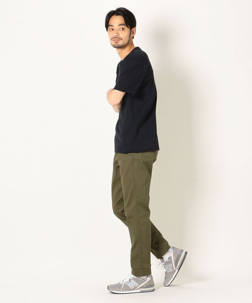 LACOSTE（ラコステ）の「SHIPS any×LACOSTE: 別注 ポケット Ｖネック Ｔシャツ（Tシャツ/カットソー・メンズ・ホワイト/ブラック/ベージュ/ブルー・1/2/4/3/5）」の18枚目の写真