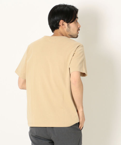 LACOSTE（ラコステ）の「SHIPS any×LACOSTE: 別注 ポケット Ｖネック Ｔシャツ（Tシャツ/カットソー・メンズ・ホワイト/ブラック/ベージュ/ブルー・1/2/4/3/5）」の22枚目の写真