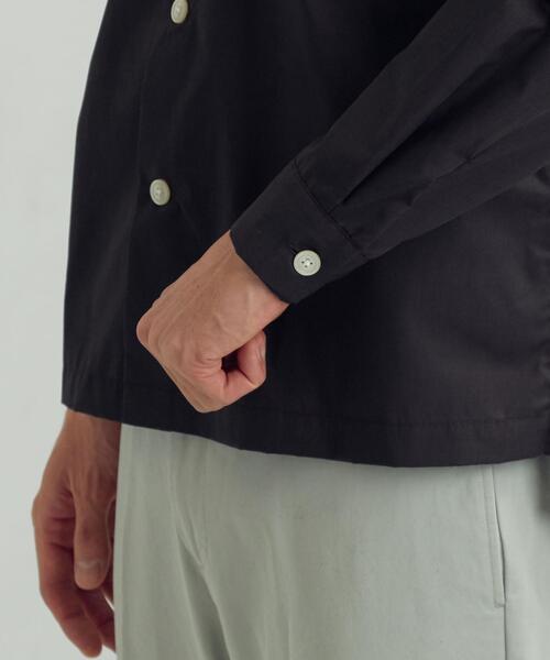 SERO（セロ）の「別注 [ セロ ] SC SERO GLR ブロード ワイドカラー シャツ（シャツ/ブラウス・メンズ・ブラック・SMALL/MEDIUM/LARGE）」の11枚目の写真