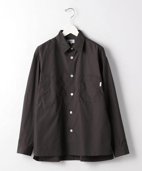 SERO（セロ）の「別注 [ セロ ] SC SERO GLR ブロード ワイドカラー シャツ（シャツ/ブラウス・メンズ・ブラック・SMALL/MEDIUM/LARGE）」の7枚目の写真