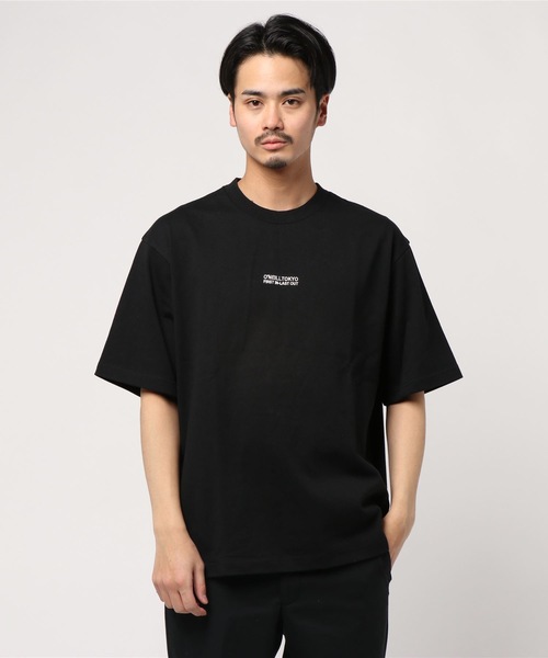 O'NEILL/オニール】バックプリントTシャツ/半袖 刺繍ロゴ