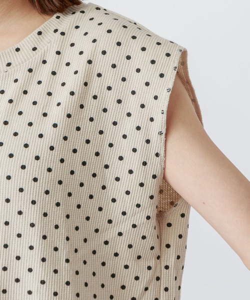 mystic（ミスティック）の「EC ドットノースリプルオーバー（Tシャツ/カットソー・レディース・ホワイト/ベージュ/モカ/ネイビー・FREE）」の12枚目の写真