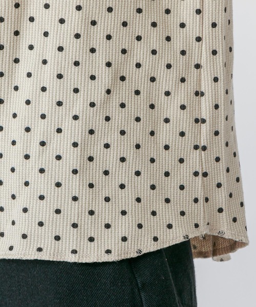 mystic（ミスティック）の「EC ドットノースリプルオーバー（Tシャツ/カットソー・レディース・ホワイト/ベージュ/モカ/ネイビー・FREE）」の10枚目の写真