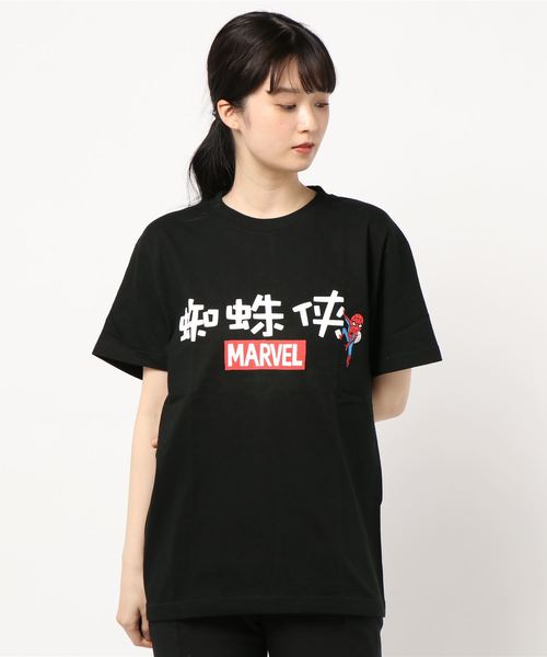 MARVEL（マーベル）の「【 MARVEL 】 蜘蛛侠 Tee（Tシャツ/カットソー・レディース・ブラック/ホワイト/ホワイト系その他2/ホワイト系その他3/ホワイト系その他/ブラック系その他・MEDIUM/LARGE）」の6枚目の写真