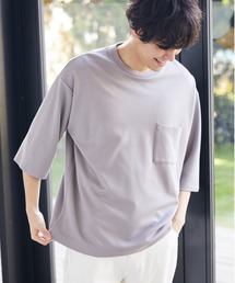 LAKOLE | クロップドスリーブポンチTシャツ / LAKOLE(Tシャツ/カットソー)