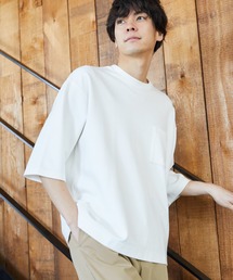 LAKOLE | クロップドスリーブポンチTシャツ / LAKOLE(Tシャツ/カットソー)