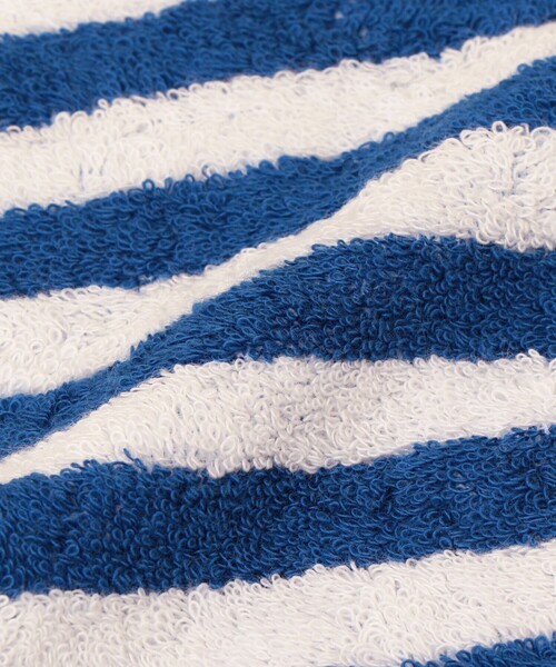 SHIPS(シップス)の「SHIPS: タオル ハンカチーフ ボーダー(ハンカチ/ハンドタオル・メンズ・ブルー/ベージュ/ネイビー・ONE SIZE)」の5枚目の写真